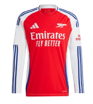 Arsenal Replica Home Stadium Shirt 2024-25 Long Sleeve